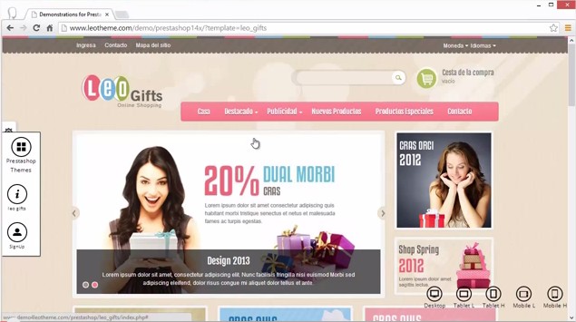 Plantilla Leo Gifts